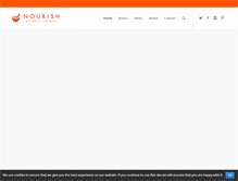 Tablet Screenshot of nourishbooks.com